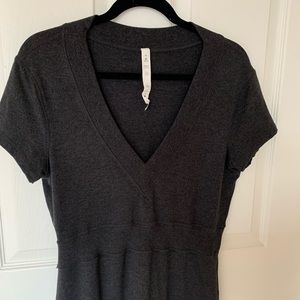 Lululemon Dark Grey Cool Out Dress